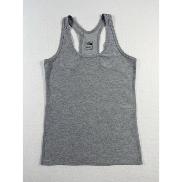 The North Face Gray Racerback Tank Top Women’s Size Large - Picture 1 of 4
